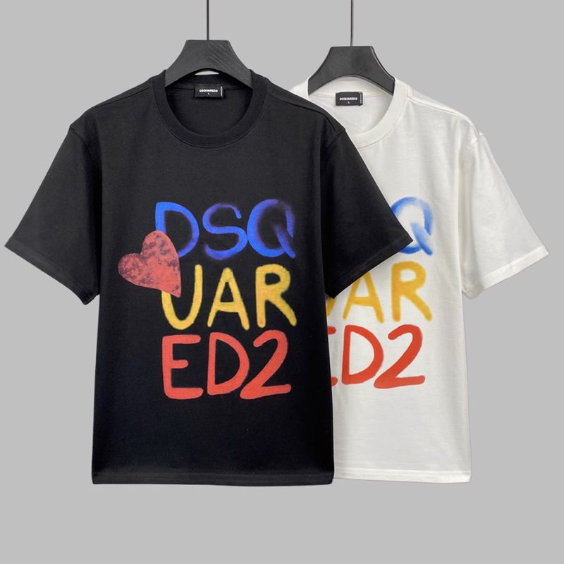 2026 DSQ2 New Men's Short Sleeve T-Shirt