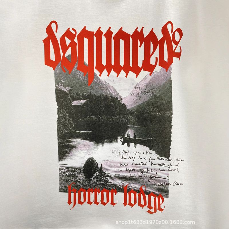 2026 DSQ2 New Men's Short Sleeve T-Shirt