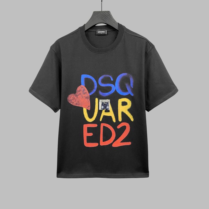 2026 DSQ2 New Men's Short Sleeve T-Shirt