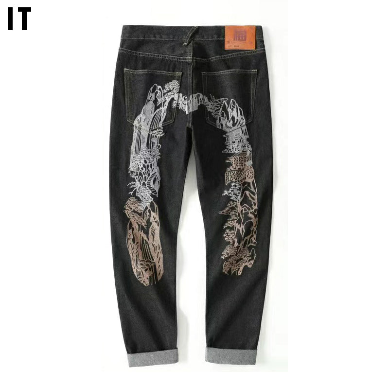 EV 2025 New  Couple  Jeans