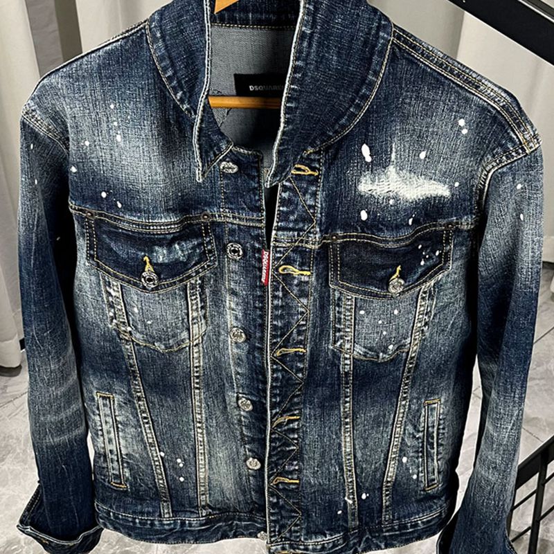 2025 New-DSQ2 Denim Jacke