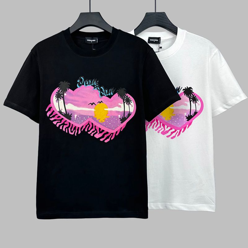 2026 DSQ2 New Men's Short Sleeve T-Shirt