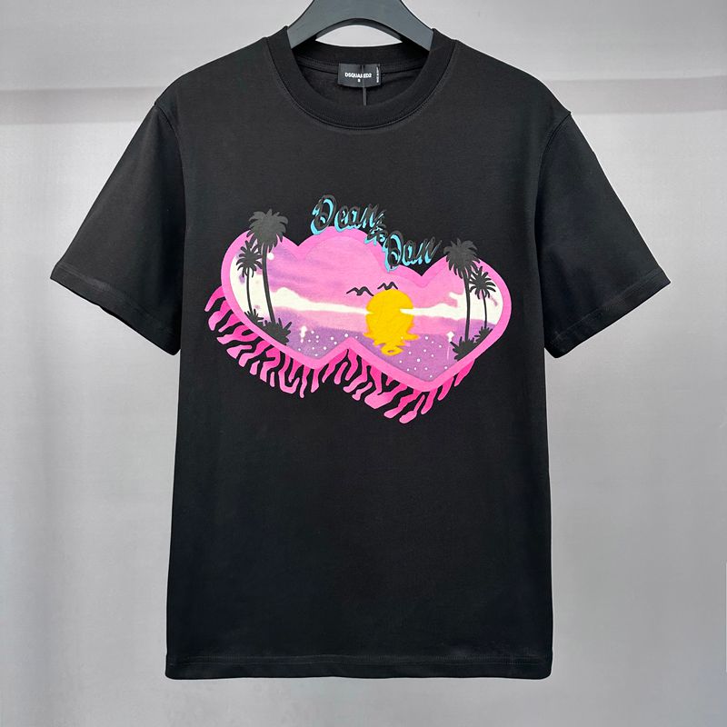 2026 DSQ2 New Men's Short Sleeve T-Shirt