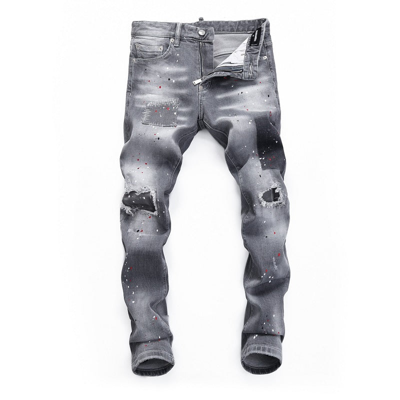 DSQ2 New Men's Ripped Jeans