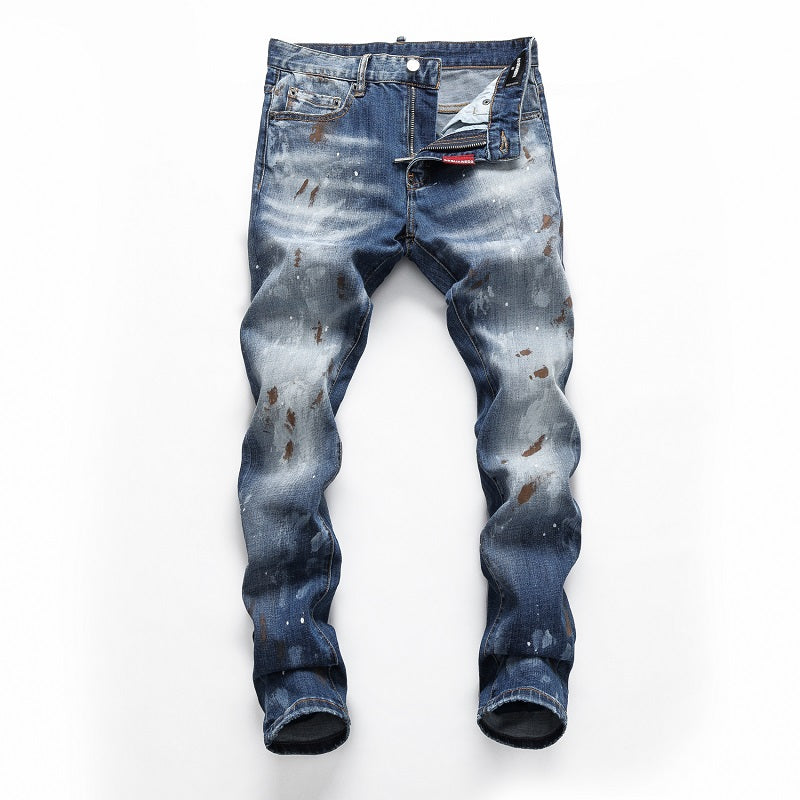 DSQ2 New Men's Ripped Jeans