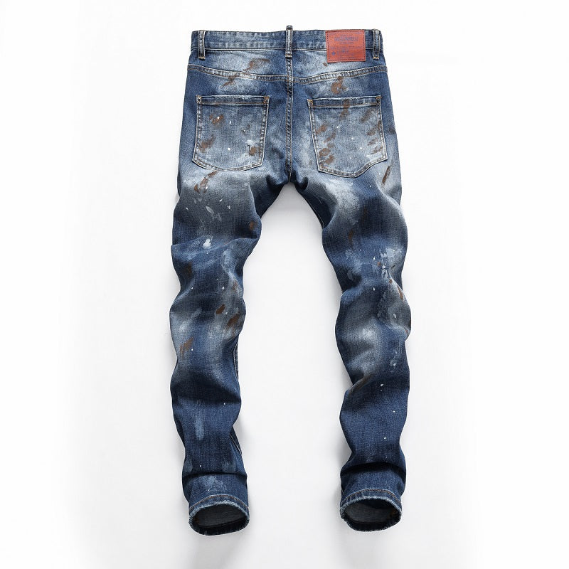 DSQ2 New Men's Ripped Jeans
