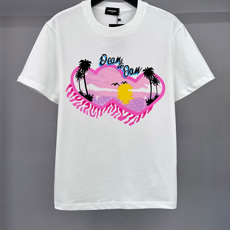 2026 DSQ2 New Men's Short Sleeve T-Shirt