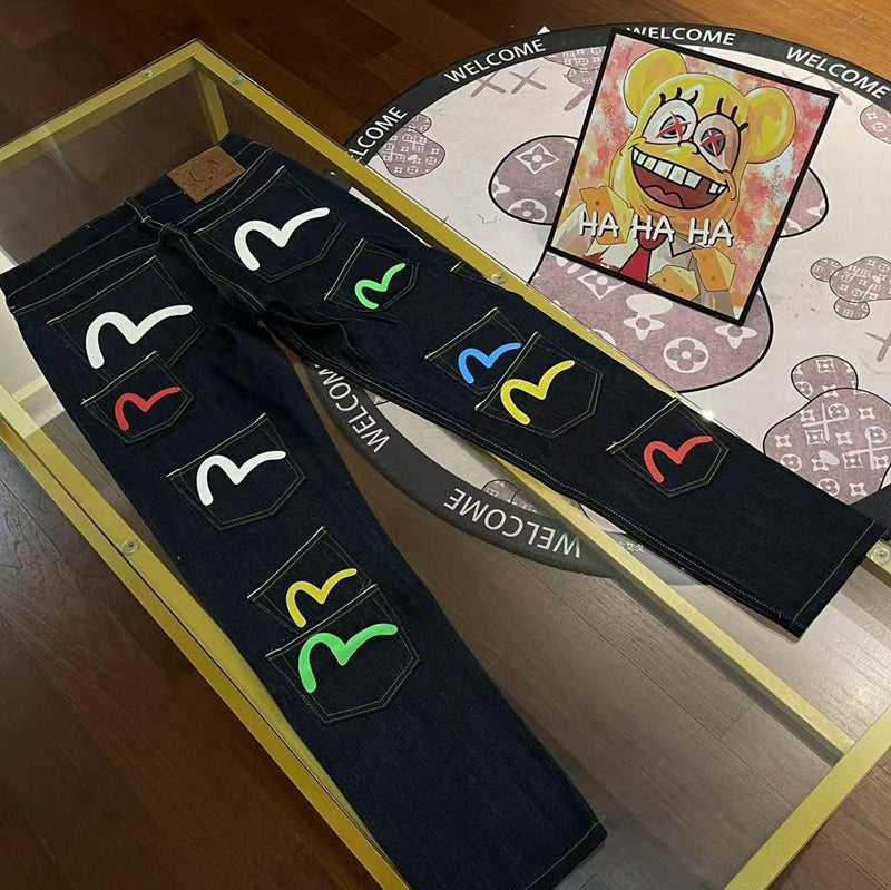 EV 2025 New  Couple  Jeans