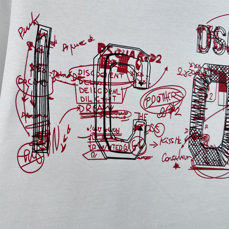 2026 DSQ2 New Men's Short Sleeve T-Shirt