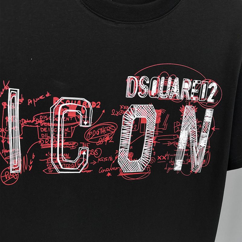 2026 DSQ2 New Men's Short Sleeve T-Shirt
