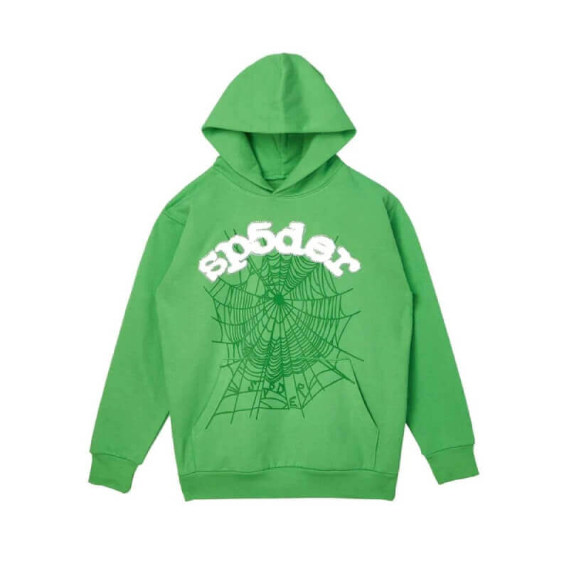 sp5der Web Green Hoodie