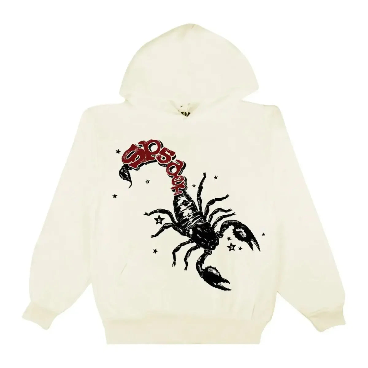 MTS x Sp5der Scorpion White Hoodie
