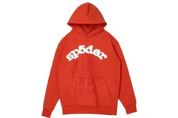 Sp5der Websuit Orange Hoodie