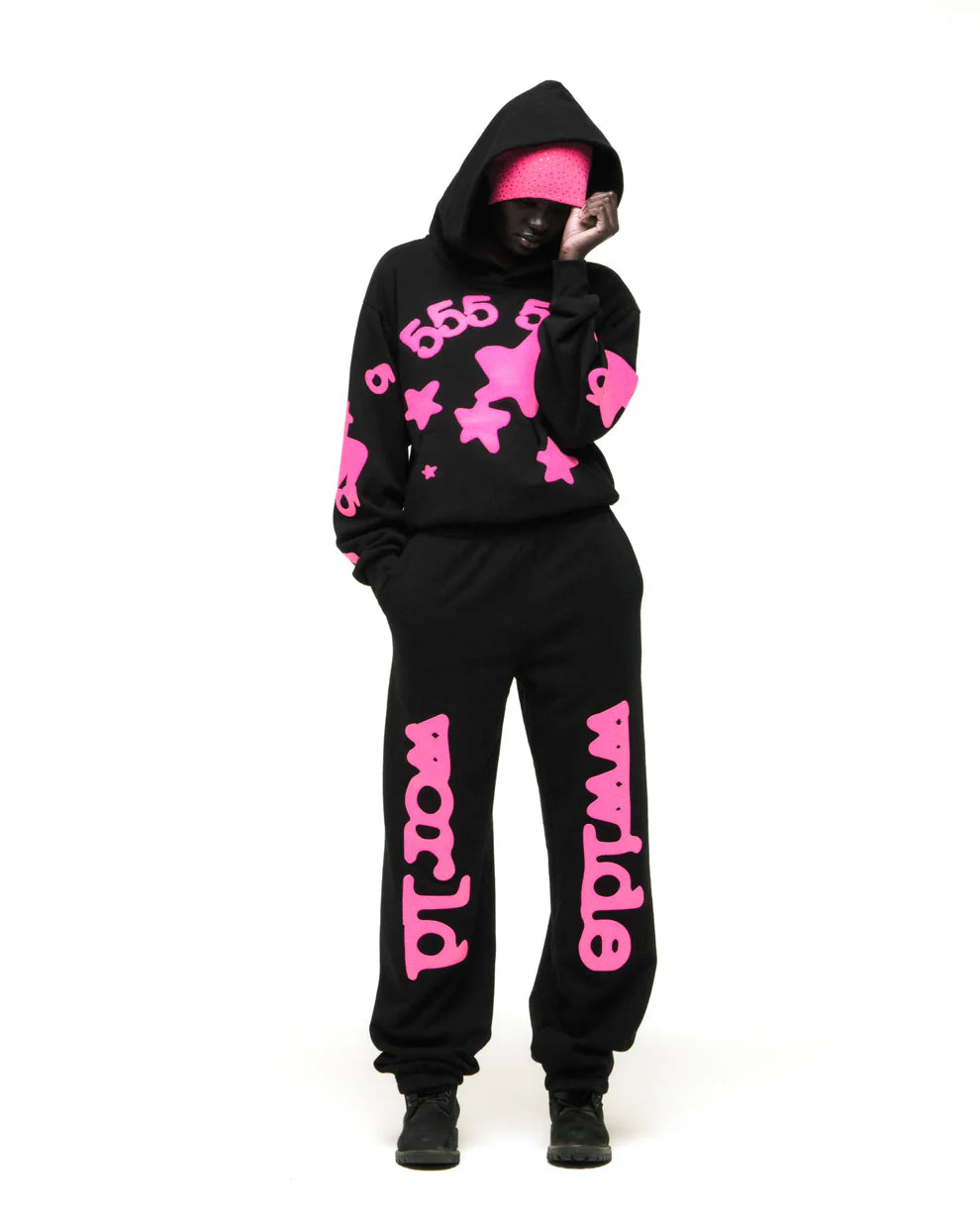 Sp5der Angel Beluga Number Hoodie