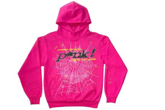 Sp5der PUNK Pink Hoodie