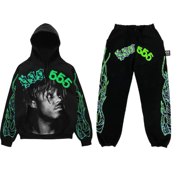 Sp5der 999 555  Tracksuit Club-Black