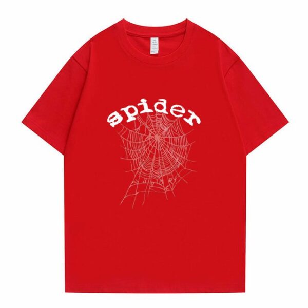 Sp5der Young Thug King – Red T-Shirt