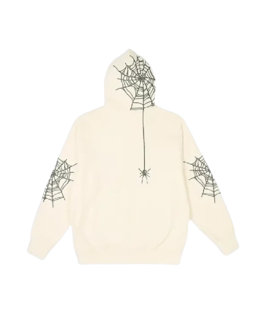 Palace Sp5der Zip Soft- White Hoodie